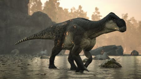 IguanodonSunset